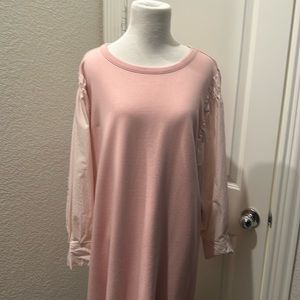 Free Assembly Pink Sweater Dress